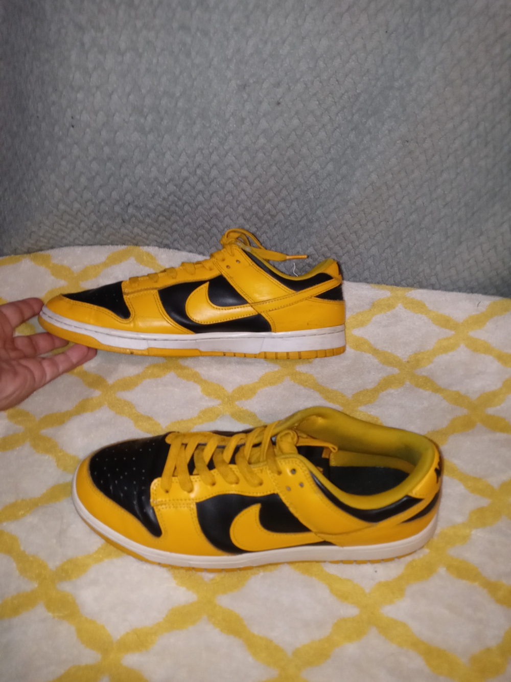 Nike Dunk Low Championship Goldenrod 2021 DD1391-004 Sz 11.5
